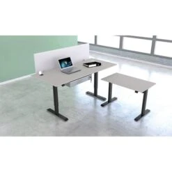 Kerkmann Schreibtisch Move 1, 1813, Lichtgrau, Elektrisch Höhenverstellbar, 160 X 74-123 X 80cm -Drogerie - Gesundheit Geschäft 0156eb507efb7dcd441b8c82d091227d2c92f5dd schreibtisch kerkmann move 1 1813 lichtgrau