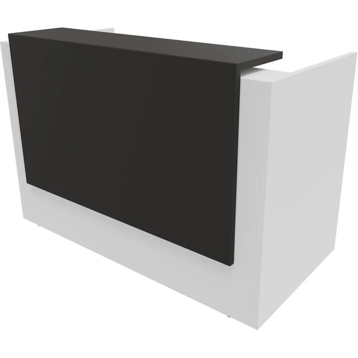 Quadrifoglio Empfangstheke Z2C73, Anthrazit / Weiß, 166 X 113 X 88cm, Rezeption, Lackierte Elemente 1 Quadrifoglio Empfangstheke Z2C73, Anthrazit / Weiß, 166 X 113 X 88cm, Rezeption, Lackierte Elemente