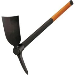 Fiskars Kreuzhacke 171012, Spitz- Und Breithacke, Länge 90cm, 3000g