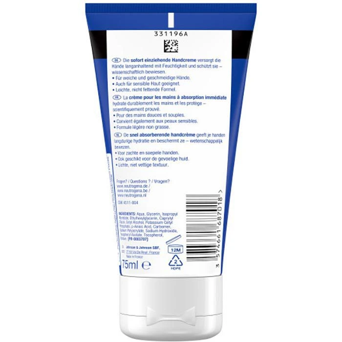 Neutrogena Handcreme Norwegische Formel, 75ml, Sofort Einziehend, Für Trockene Und Rissige Hände 8 Neutrogena Handcreme Norwegische Formel, 75ml, Sofort Einziehend, Für Trockene Und Rissige Hände – Bild 8