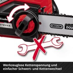 Einhell Kettensäge FORTEXXA 18/30, 4600010, Akku, 18V, Schwertlänge 30cm -Drogerie - Gesundheit Geschäft 056da83697bc3293c0055097e7df1c2c5e968e07 kettensaege einhell fortexxa 1830 4600010 akku