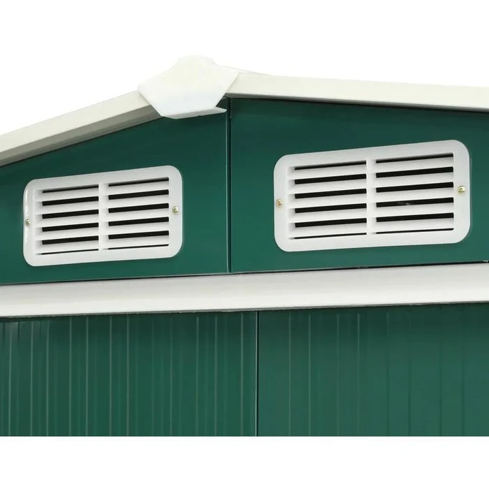 VidaXL Geräteschuppen 144027, 5,06m², 386 X 131 X 178 Cm (BxTxH), Metall 7 VidaXL Geräteschuppen 144027, 5,06m², 386 X 131 X 178 Cm (BxTxH), Metall – Bild 7