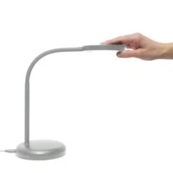 Maul Schreibtischlampe Mauljoy LED, Silber, Mit Standfuß -Drogerie - Gesundheit Geschäft 094ccfddb18ab18903757a3e795ffabd27c600b2 schreibtischlampe maul mauljoy led