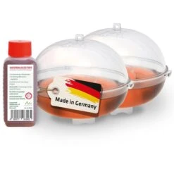 Gardigo Wespenfalle Set Wespenfänger, 2 Stück, Zum Aufhängen, Lockstoff-Falle, Inkl. Lockstoff