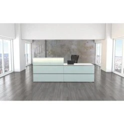 Kerkmann Empfangstheke Atlantis, Weiß / Weiß, Rezeption, Mit Anbautisch, 2 Elemente -Drogerie - Gesundheit Geschäft 0dd3201304c061550198d39d3d0d892035cae041 empfangstheke kerkmann atlantis