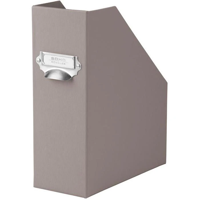 Rössler-Papier Stehsammler 1318452491, S.O.H.O., A4, Pappe, Extra Breit, Taupe, 2 Stück 2 Rössler-Papier Stehsammler 1318452491, S.O.H.O., A4, Pappe, Extra Breit, Taupe, 2 Stück – Bild 2