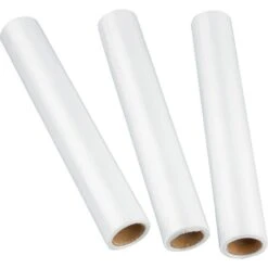 Clatronic Vakuumbeutel Folienrollen, 8900216, 28,5 X 1000cm, Für Lebensmittel, 3 Rollen