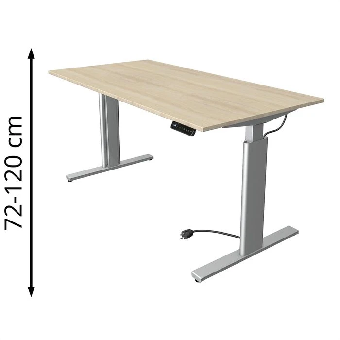 Kerkmann Schreibtisch Move 3, 2327, Ahorn, Elektrisch Höhenverstellbar, 160 X 72-120 X 80cm 1 Kerkmann Schreibtisch Move 3, 2327, Ahorn, Elektrisch Höhenverstellbar, 160 X 72-120 X 80cm
