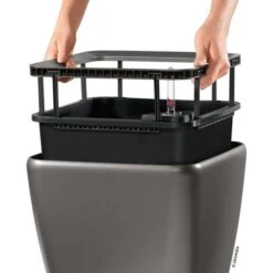 Lechuza Übertopf QUADRO LS 50 Anthrazit Metallic, 50 X 50 X 46,5 Cm, Quadratisch, Kunststoff -Drogerie - Gesundheit Geschäft 1058ff6bb87c6be073927aeef404d16f7418d400 uebertopf lechuza quadro ls 50 anthrazit metallic