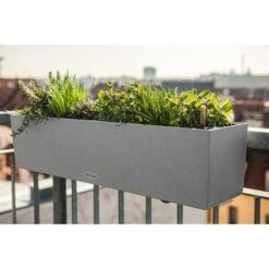 Lechuza Blumenkasten BALCONERA Stone 80 Steingrau, 79 X 19 X 19 Cm, Rechteckig, Kunststoff -Drogerie - Gesundheit Geschäft 11dc97d05d1d9b4fea944cc81521f683217a24cc blumenkasten lechuza balconera stone 80 steingrau