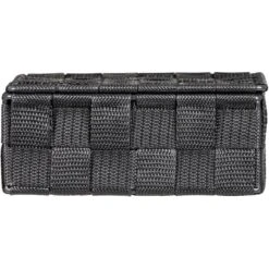 Wenko Aufbewahrungskorb Adria Klein 4 Fächer, 26x7,5x17 Cm, Kunststoff, Dunkelgrau, Mit Deckel -Drogerie - Gesundheit Geschäft 12c9661e8386c11a7084aa081ca5b04fc245d400 aufbewahrungskorb wenko adria klein 4 faecher