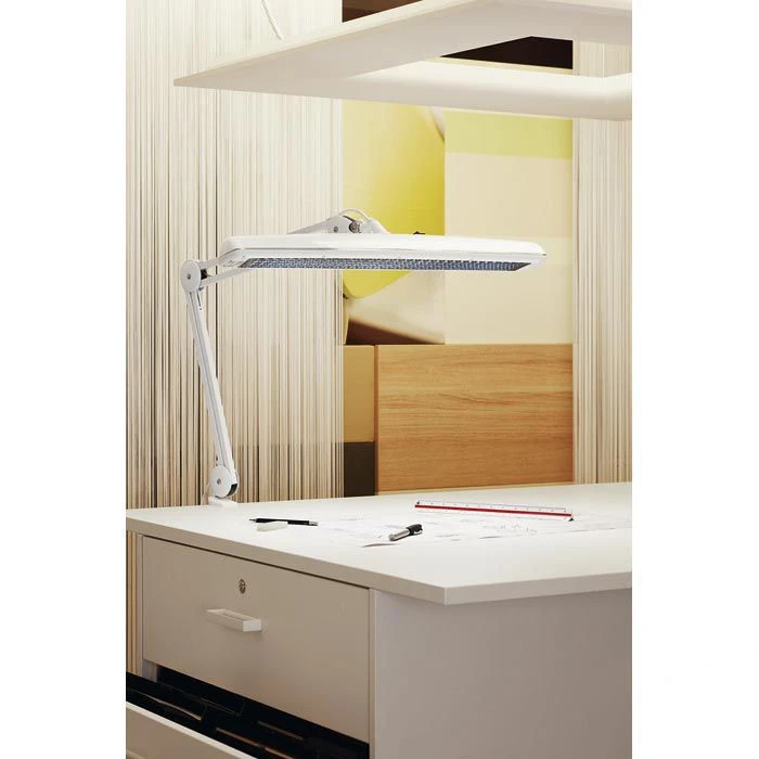 Maul Maulatelier Schreibtischlampe Weiß Tischklemme 2 Maul Maulatelier Schreibtischlampe Weiß Tischklemme – Bild 2