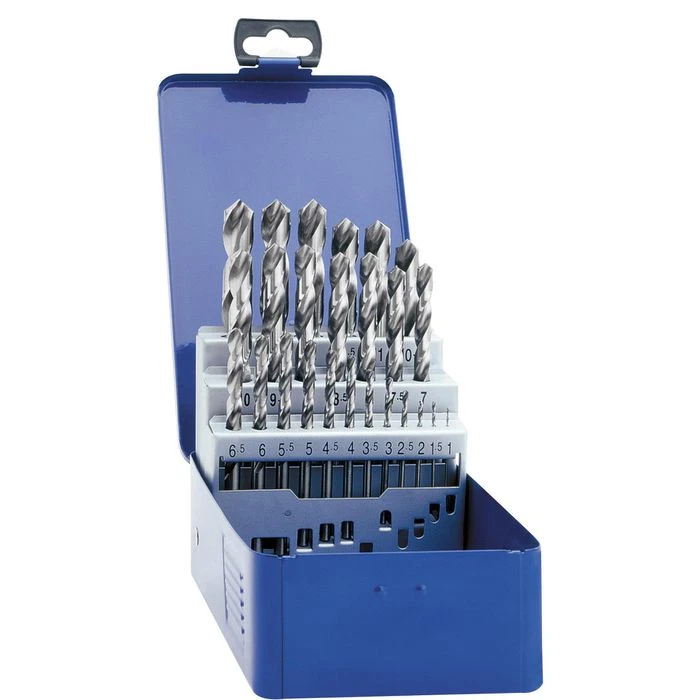 Eventus Bohrer Spiralbohrer, 32004, 25-teiliges Set, 1-13mm, HSS-G DIN338 Metallbohrer 1 Eventus Bohrer Spiralbohrer, 32004, 25-teiliges Set, 1-13mm, HSS-G DIN338 Metallbohrer