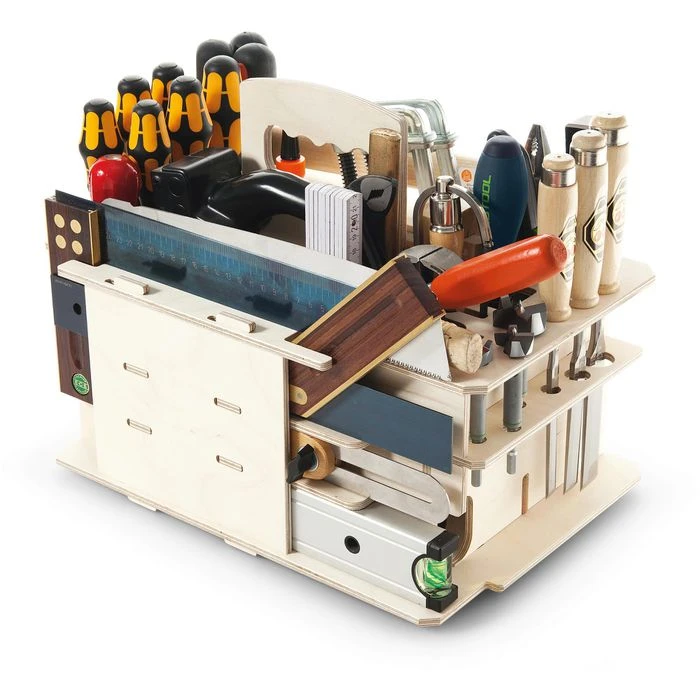 Festool Werkzeugkoffer Systainer³ SYS3 HWZ M 337, Leer, Kunststoff Klappkoffer Mit Holzeinsatz 4 Festool Werkzeugkoffer Systainer³ SYS3 HWZ M 337, Leer, Kunststoff Klappkoffer Mit Holzeinsatz – Bild 4