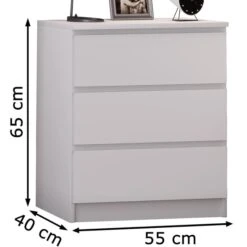 VCM Beistellschrank Breido Maxi 914554, Weiß, Mit Schubladen, 55x65x40cm 9 VCM Beistellschrank Breido Maxi 914554, Weiß, Mit Schubladen, 55x65x40cm -Drogerie - Gesundheit Geschäft 19ea31bce10484e07fb7befe2b2d74b27112dcc2 beistellschrank vcm breido maxi 914554 weiss