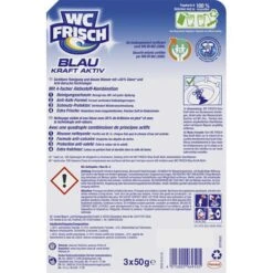WC-Frisch WC-Duftspüler Blau Kraft Aktiv Chlor, Färbt Das Wasser Blau, Im Korb, 3 Stück -Drogerie - Gesundheit Geschäft 1c425ef53b14cd2172e7845aa5b893b9d5a0bff2 wc duftspueler wc frisch blau kraft aktiv chlor