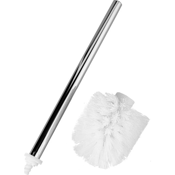 Wenko WC-Bürste Vacuum-Loc Quadro, Weiß, Bürstenhalter Aus Edelstahl, Zur Wandmontage 4 Wenko WC-Bürste Vacuum-Loc Quadro, Weiß, Bürstenhalter Aus Edelstahl, Zur Wandmontage – Bild 4