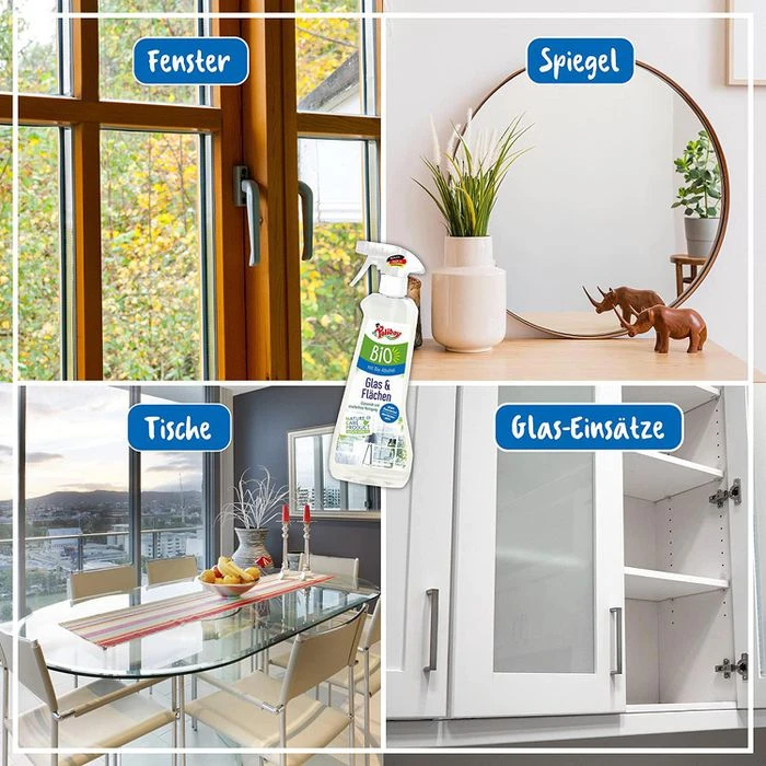 Poliboy Glasreiniger Bio, Glas & Flächen, 07500, Spray, Mit Bio-Alkohol, 500ml 2 Poliboy Glasreiniger Bio, Glas & Flächen, 07500, Spray, Mit Bio-Alkohol, 500ml – Bild 2