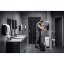 Katrin Handtuchspender Inclusive, 90045, Kunststoff, Für 800 Falthandtücher, Weiß -Drogerie - Gesundheit Geschäft 22a1e7f4f1fa896bb0938faabb6a36548eb09d0b handtuchspender katrin inclusive 90045