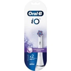 Oral B Oral-B Aufsteckbürsten IO Strahlendes Weiss, Weiß, 2 Stück