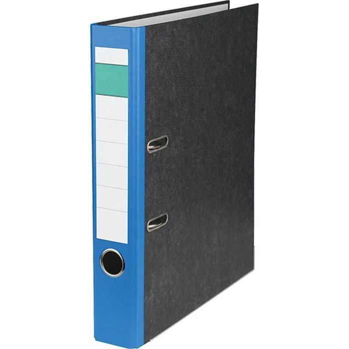 Grüner Balken Ordner A4, Schmal, 5cm, Blau, Karton, Wolkenmarmor 1 Grüner Balken Ordner A4, Schmal, 5cm, Blau, Karton, Wolkenmarmor