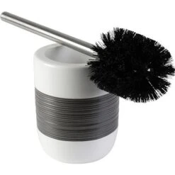 Axentia WC-Bürste Athen, Weiß / Grau, Bürstenhalter Aus Keramik -Drogerie - Gesundheit Geschäft 23adb4513a542f4c6ff9e0bfe4360fa4aaba06fa wc buerste axentia athen weiss grau