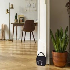 Relaxdays Türstopper Aus Stoff, Türsack Mit Stern, Schwarz, 14 X 12,5 X 15cm -Drogerie - Gesundheit Geschäft 24e3699a03c6d9ead9068f78d21318df3f86921b tuerstopper relaxdays aus stoff