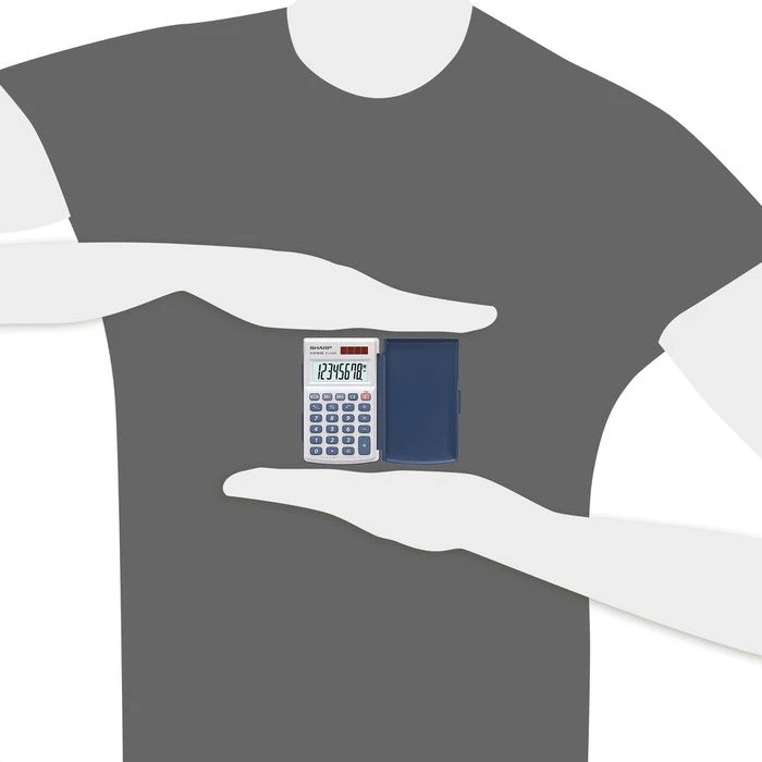 Sharp EL-243S Elsi Mate Taschenrechner Mit Wurzel 5 Sharp EL-243S Elsi Mate Taschenrechner Mit Wurzel – Bild 5