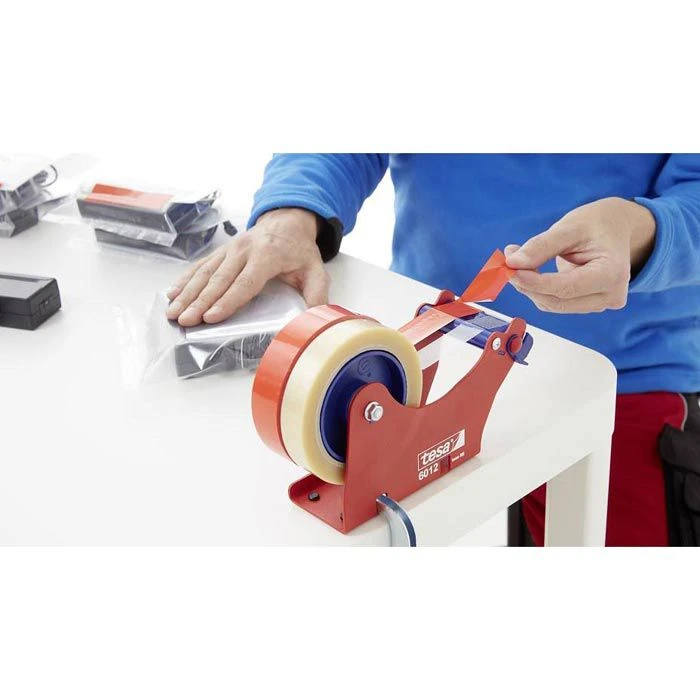 Tesa Klebefilmabroller 6012, Rot / Blau, Tischabroller Für 2 Kleberollen 25mm X 66m 5 Tesa Klebefilmabroller 6012, Rot / Blau, Tischabroller Für 2 Kleberollen 25mm X 66m – Bild 5