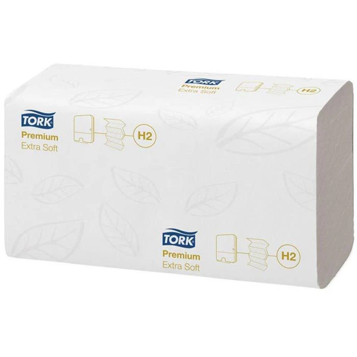 Tork 100297 Xpress Premium Extra Soft, 2-lagig, 21x34 Cm, Interfold, H2, 2100 Stück, Papierhandtücher 4 Tork 100297 Xpress Premium Extra Soft, 2-lagig, 21x34 Cm, Interfold, H2, 2100 Stück, Papierhandtücher – Bild 4