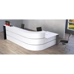 Kerkmann Empfangstheke Bari 3568, Weiß, 370 X 112 X 200cm, Winkeltheke Mit Anbautisch -Drogerie - Gesundheit Geschäft 302394e56023a8bde8a5253ad466cb5639a43ca8 empfangstheke kerkmann bari 3568 weiss