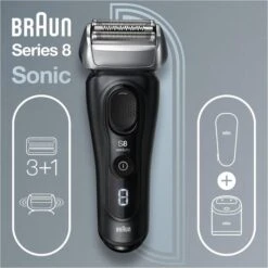Braun Elektrorasierer Series 8 8450cc, Schwarz, Wet&Dry, 3+1 Scherkopf, Trimmer+Reinigungsstation -Drogerie - Gesundheit Geschäft 345c297ecea193795cb1e5c4cab2b06ca766a689 elektrorasierer braun series 8 8450cc schwarz