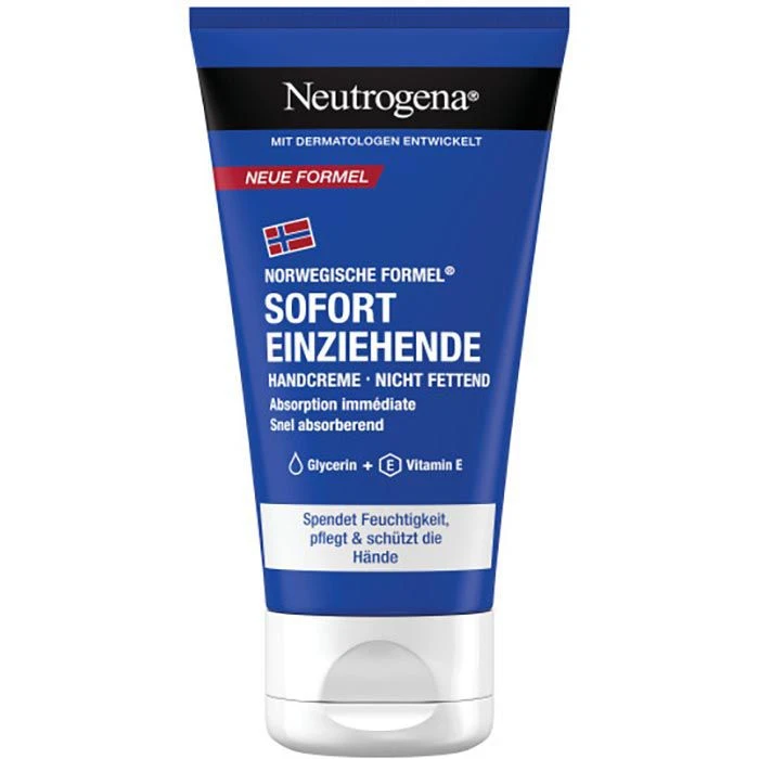 Neutrogena Handcreme Norwegische Formel, 75ml, Sofort Einziehend, Für Trockene Und Rissige Hände 1 Neutrogena Handcreme Norwegische Formel, 75ml, Sofort Einziehend, Für Trockene Und Rissige Hände
