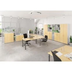 Hammerbacher Schreibtisch Y-Serie, Verstellbar, 180 X 68-82 X 80cm, Eiche / Graphit -Drogerie - Gesundheit Geschäft 368f44699f34ae149b5bf15526fa656ff46ff335 schreibtisch hammerbacher y serie