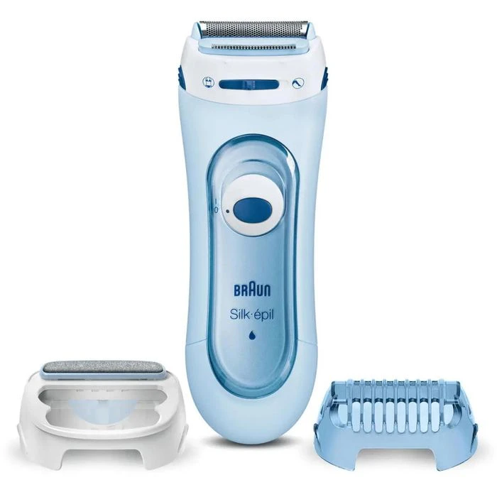 Braun Elektrorasierer Silk-epil Lady Shaver LS5160, Für Damen, Wet & Dry, Peeling- Und Trimmeraufsatz 5 Braun Elektrorasierer Silk-epil Lady Shaver LS5160, Für Damen, Wet & Dry, Peeling- Und Trimmeraufsatz – Bild 5
