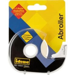 Idena Klebefilmabroller 631055, Transparent, Tischabroller Für Kleberollen 19mm X 33m -Drogerie - Gesundheit Geschäft 3a5bf20818d7644ab2c973a4517ad28c9b1ee147 klebefilmabroller idena 631055 transparent