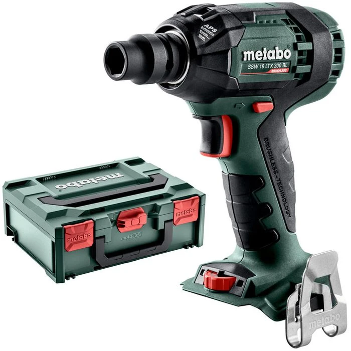 Metabo Akku-Schlagschrauber SSW 18 LTX 300BL 300Nm, 18V, Mit Koffer 1 Metabo Akku-Schlagschrauber SSW 18 LTX 300BL 300Nm, 18V, Mit Koffer