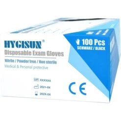 HYGISUN Einmalhandschuhe Intco Nitril, Puderfrei, Schwarz, 100 Stück, Größe M 13 HYGISUN Einmalhandschuhe Intco Nitril, Puderfrei, Schwarz, 100 Stück, Größe M -Drogerie - Gesundheit Geschäft 3e9bfa1888aa6e232ebe396be9d05753bbbba629 einmalhandschuhe hygisun intco nitril puderfrei