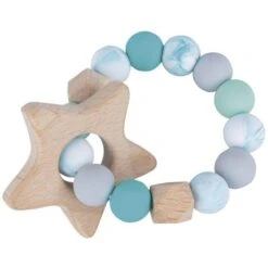 Rayher Bastelset 70043000 Greifling Stern, Mint, 17 Teile, In Box, Speichel- Und Schweißecht