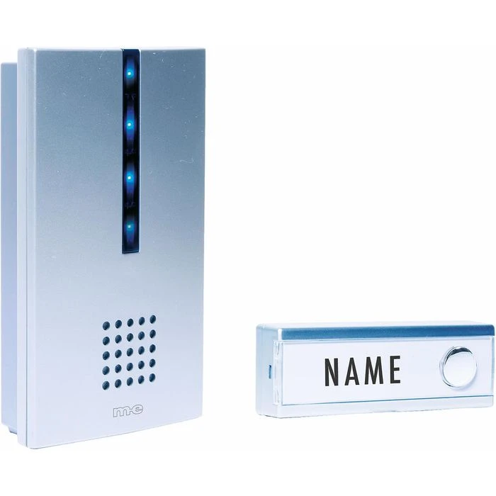 Modern-electronics Türklingel FG-6.2, Funk Set, Kabellos, Bis 200m, 5-fache Rufunterscheidung 1 Modern-electronics Türklingel FG-6.2, Funk Set, Kabellos, Bis 200m, 5-fache Rufunterscheidung