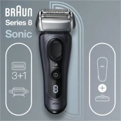 Braun Elektrorasierer Series 8 8413s, Fjordgrau, Wet & Dry, 3+1 Scherkopf, Mit Trimmer & Reise-Etui -Drogerie - Gesundheit Geschäft 4687e0a9898905bdf87494708f403ff06c7d55c8 elektrorasierer braun series 8 8413s fjordgrau
