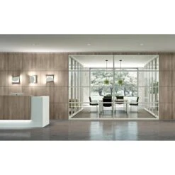 Quadrifoglio Empfangstheke Z2C73, Weiß / Beton, 166 X 113 X 88cm, Rezeption -Drogerie - Gesundheit Geschäft 48e844b182815a4db7ee7ddf2167f9a479dde743 empfangstheke quadrifoglio z2c73