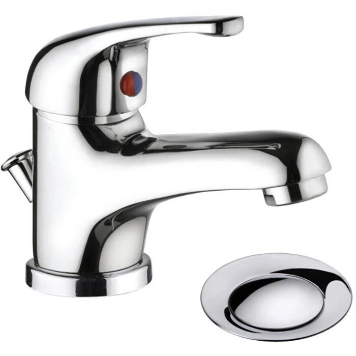 Cornat Waschtischarmatur Leon, Chrom, Hochdruck, Mit Ablaufgarnitur & Zugstange 7 Cornat Waschtischarmatur Leon, Chrom, Hochdruck, Mit Ablaufgarnitur & Zugstange – Bild 7