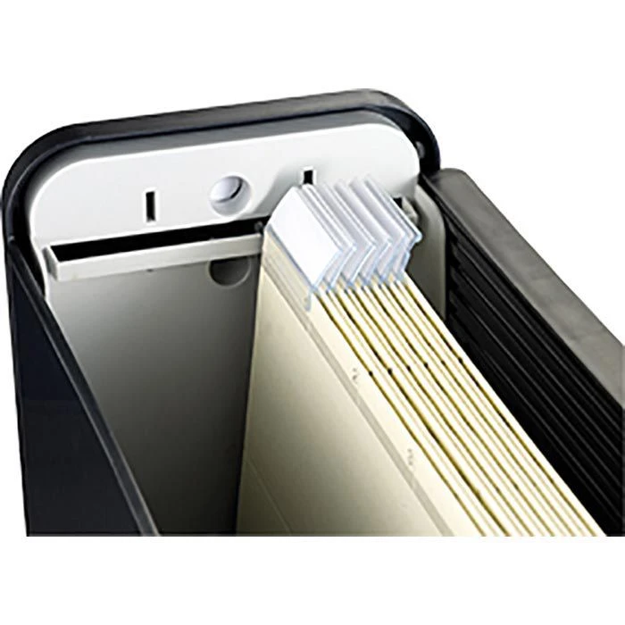 Helit Hängebox H61101-95, The Mobil Box, A4, Für 25 Hängemappen, Mit Rollo, Schwarz 4 Helit Hängebox H61101-95, The Mobil Box, A4, Für 25 Hängemappen, Mit Rollo, Schwarz – Bild 4