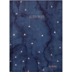 Herlitz Schülerkalender Legend Black Marble, Ab 5. Klasse, 1 Tag Auf 1 Seite, A5