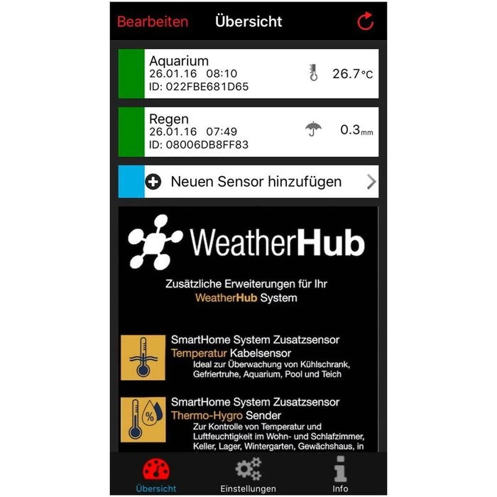 TFA Weatherhub-Set 31.4004.02, Inkl. Kabelfühler-Thermometer Regenmesser, Gateway 2 TFA Weatherhub-Set 31.4004.02, Inkl. Kabelfühler-Thermometer Regenmesser, Gateway – Bild 2