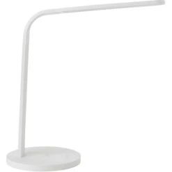 Brilliant Schreibtischlampe Idelle LED, Dimmbar, QI-Ladegerät, Standfuß