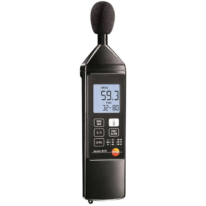 Testo Schallpegelmessgerät 815, Klasse 2 1 Testo Schallpegelmessgerät 815, Klasse 2