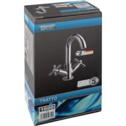 Conrat Waschtischarmatur Tratto, Chrom, Hochdruck, Schwenkbar, Ablaufgarnitur, Zugstange -Drogerie - Gesundheit Geschäft 543f6594efa0c3a8de73402d3cd5f8201fc6f609 waschtischarmatur cornat tratto chrom