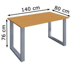 VCM Schreibtisch Lona, 914772, Buche, Maße: 140 X 80cm 5 VCM Schreibtisch Lona, 914772, Buche, Maße: 140 X 80cm -Drogerie - Gesundheit Geschäft 5572769cb1771764d67abb68d4444ed163e0d1f8 schreibtisch vcm lona 914772 buche